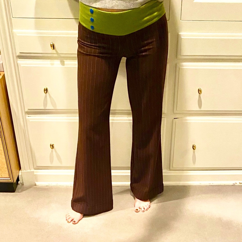 T-bags pinstripe pants